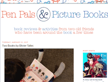 Tablet Screenshot of penpalsandpicturebooks.com